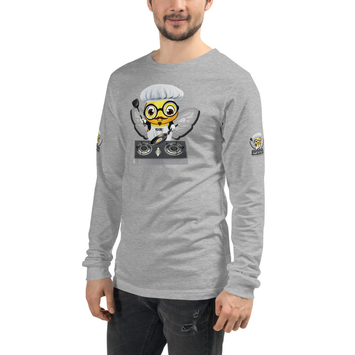 Cute CHEF BEE Unisex Long Sleeve Tee