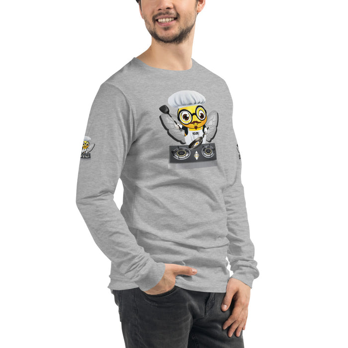 Cute CHEF BEE Unisex Long Sleeve Tee