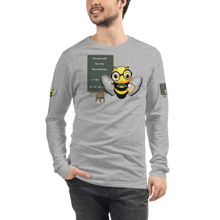 Cute GURU / TEACHER BEE Unisex Long Sleeve Tee