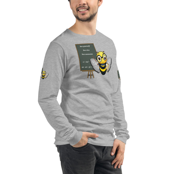 Cute GURU / TEACHER BEE Unisex Long Sleeve Tee