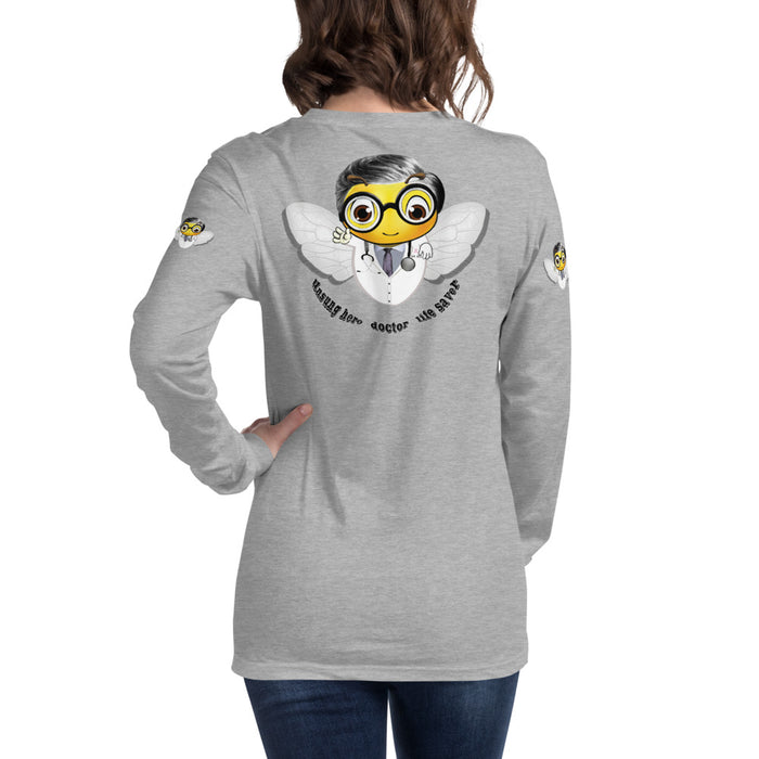 Cute DOCTOR / MEDICO BEE Unisex Long Sleeve Tee