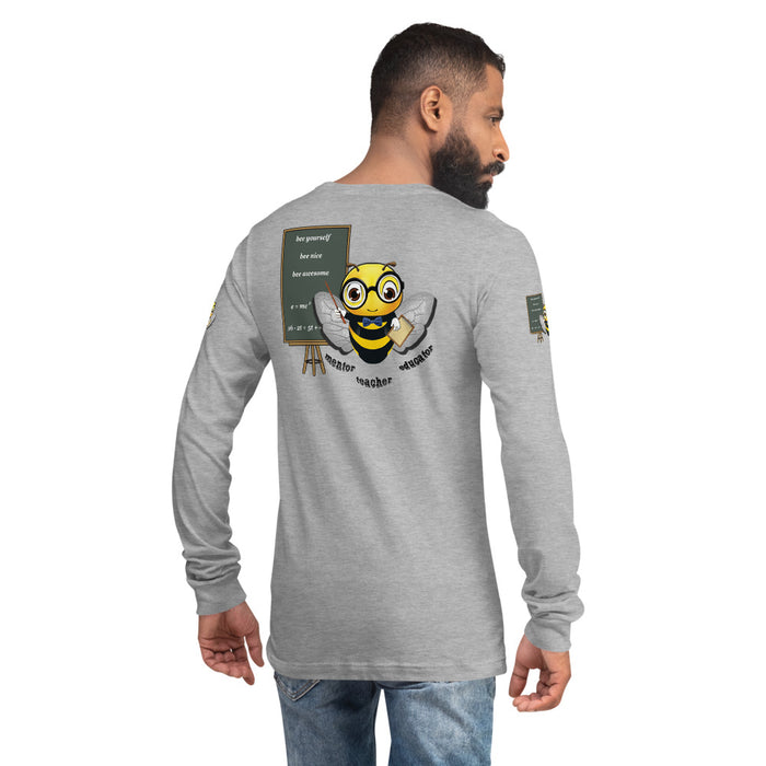 Cute GURU / TEACHER BEE Unisex Long Sleeve Tee