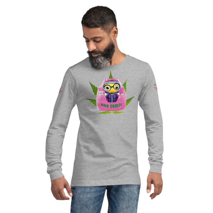 Cute BEE COMFY INDICA Unisex Long Sleeve Tee