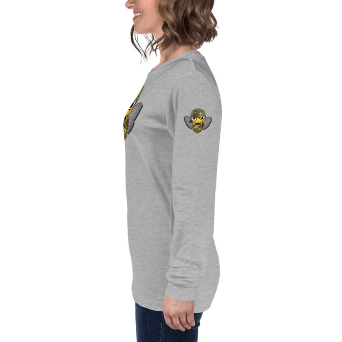 Cute SOLDIER / MILITARY BEE Long Sleeve Tee