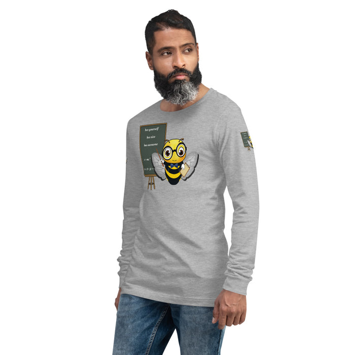 Cute GURU / TEACHER BEE Unisex Long Sleeve Tee