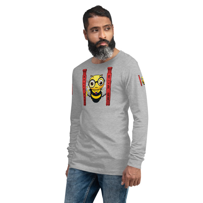 Cute BRUCE BEE Unisex Long Sleeve Tee