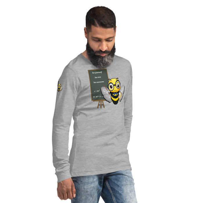 Cute GURU / TEACHER BEE Unisex Long Sleeve Tee