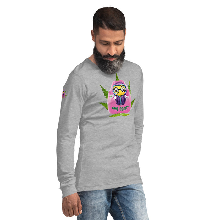 Cute BEE COMFY INDICA Unisex Long Sleeve Tee