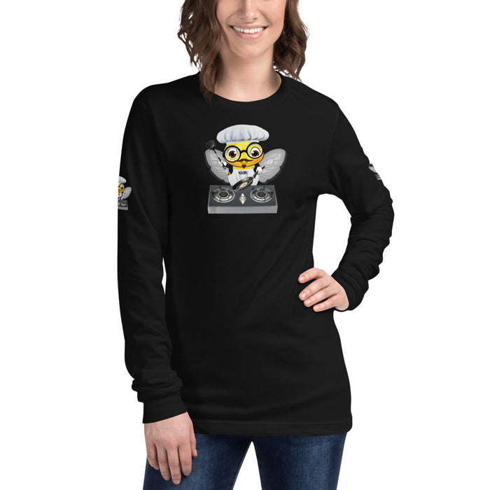 Cute CHEF BEE Unisex Long Sleeve Tee