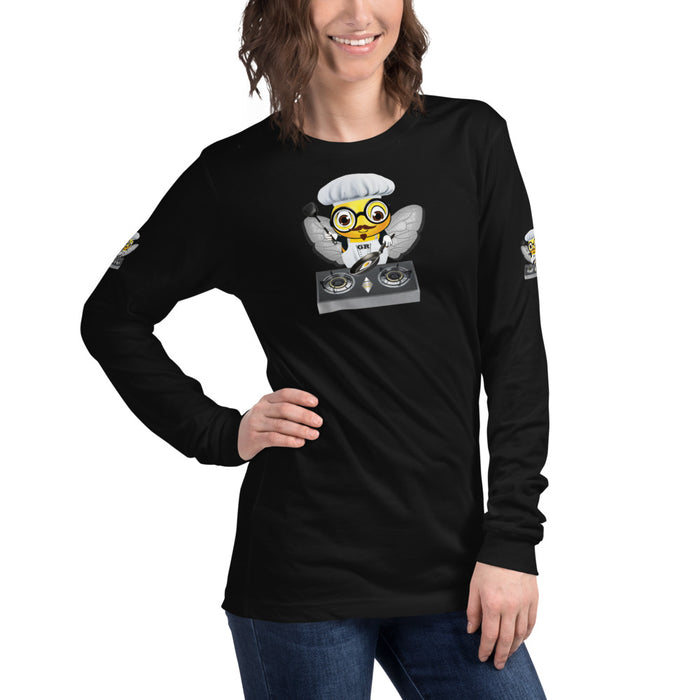 Cute CHEF BEE Unisex Long Sleeve Tee