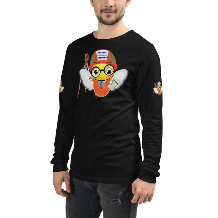 Cute ENGINEER / INGENIERO BEE Unisex Long Sleeve Tee