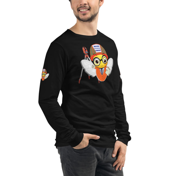 Cute ENGINEER / INGENIERO BEE Unisex Long Sleeve Tee