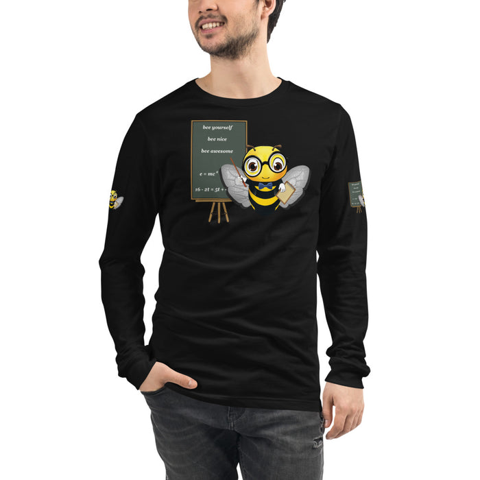 Cute GURU / TEACHER BEE Unisex Long Sleeve Tee