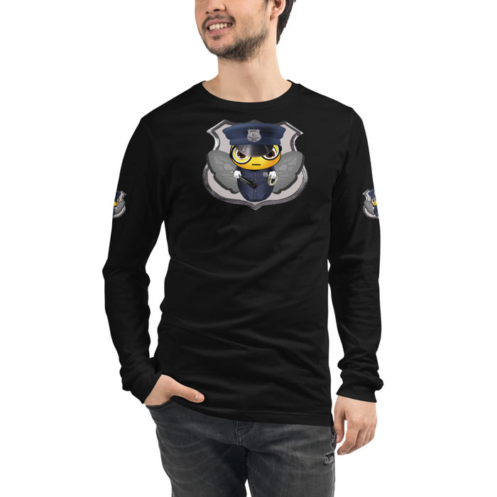 Cute COP / POLICE BEE Unisex Long Sleeve Tee