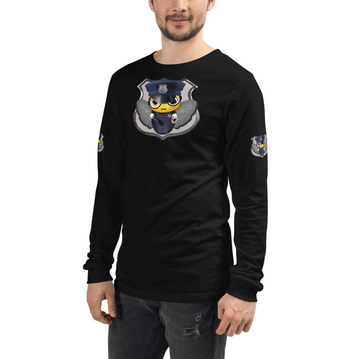 Cute COP / POLICE BEE Unisex Long Sleeve Tee