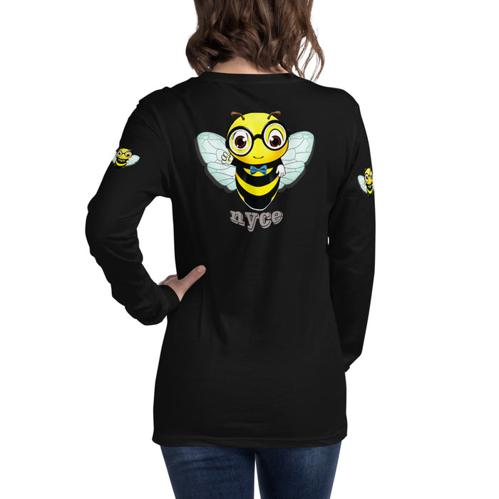 Cute BEE NYCE Unisex Long Sleeve Tee