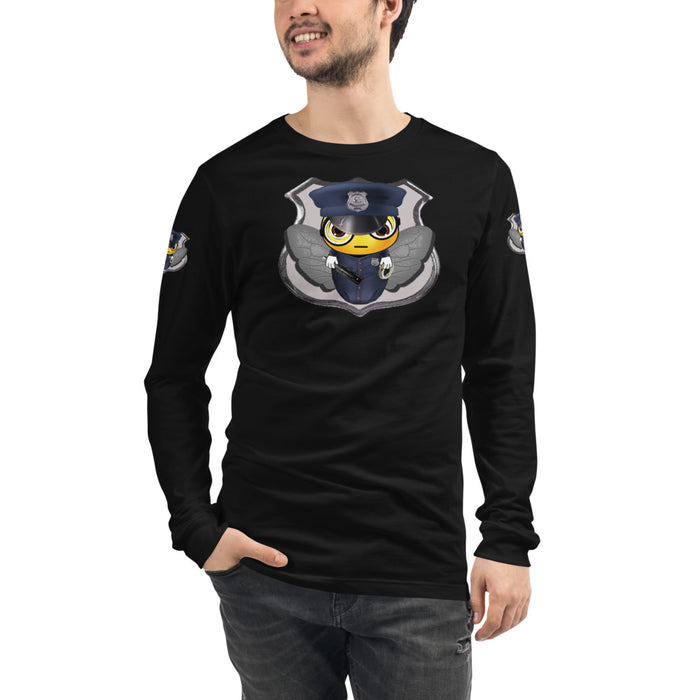 Cute COP / POLICE BEE Unisex Long Sleeve Tee