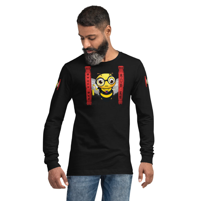 Cute BRUCE BEE Unisex Long Sleeve Tee