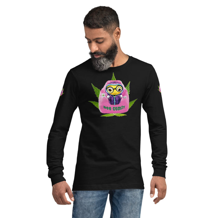 Cute BEE COMFY INDICA Unisex Long Sleeve Tee