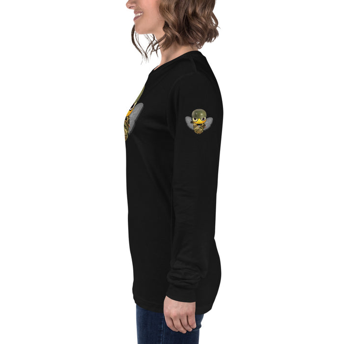 Cute SOLDIER / MILITARY BEE Long Sleeve Tee