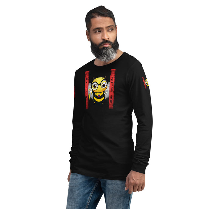 Cute BRUCE BEE Unisex Long Sleeve Tee