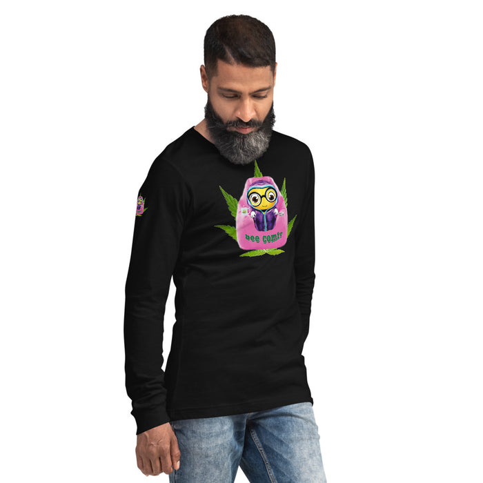 Cute BEE COMFY INDICA Unisex Long Sleeve Tee