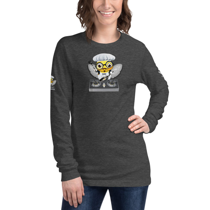 Cute CHEF BEE Unisex Long Sleeve Tee