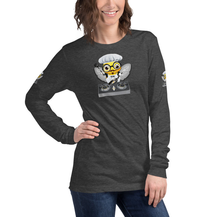 Cute CHEF BEE Unisex Long Sleeve Tee