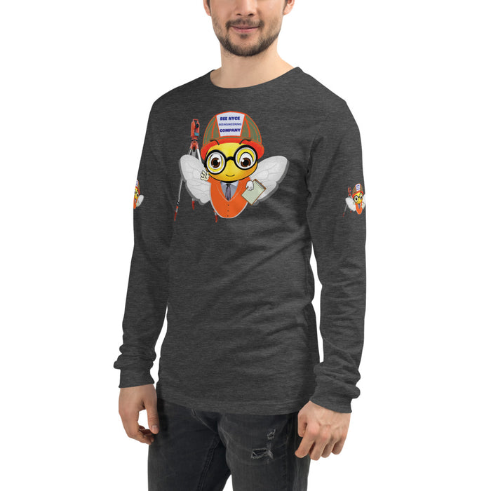 Cute ENGINEER / INGENIERO BEE Unisex Long Sleeve Tee