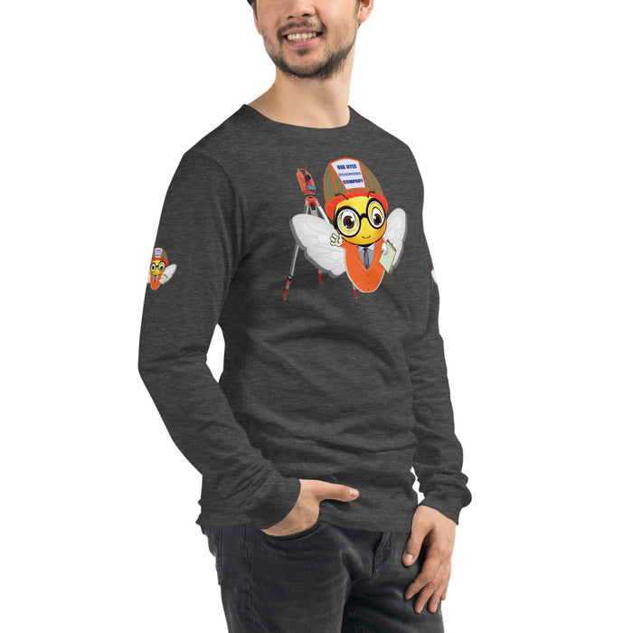 Cute ENGINEER / INGENIERO BEE Unisex Long Sleeve Tee