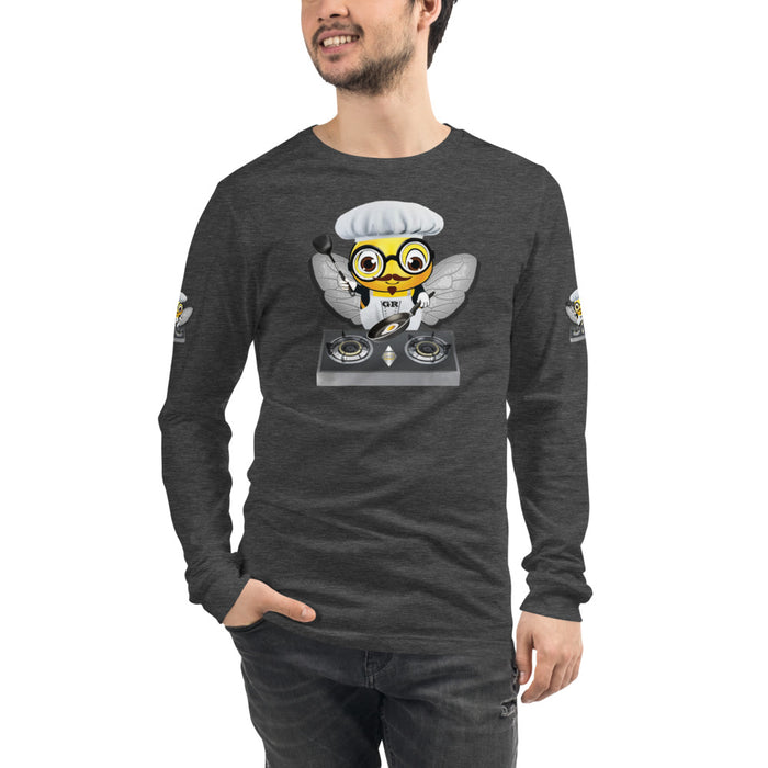 Cute CHEF BEE Unisex Long Sleeve Tee