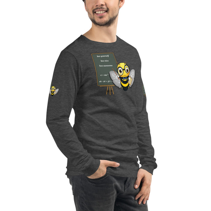 Cute GURU / TEACHER BEE Unisex Long Sleeve Tee