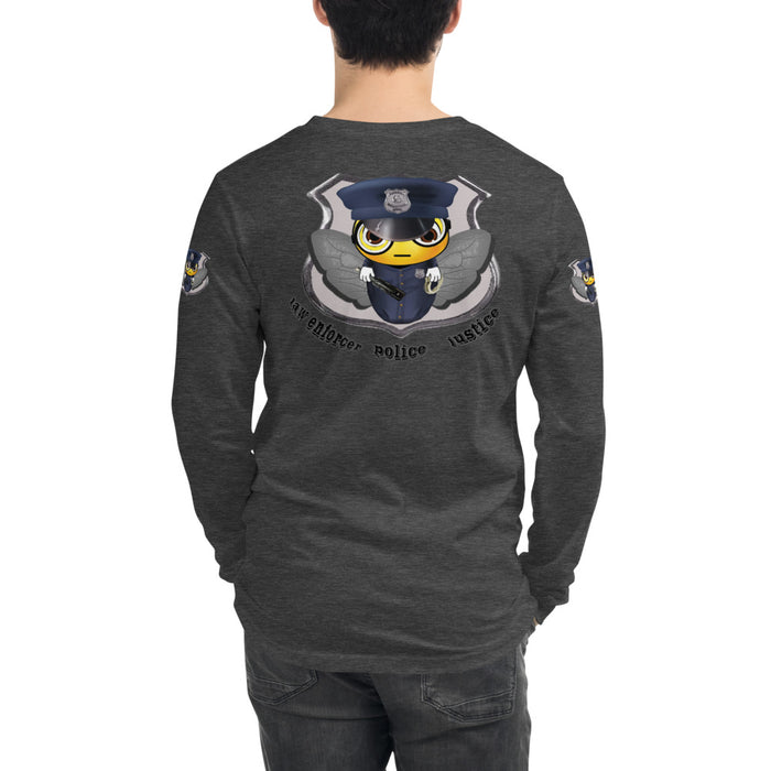 Cute COP / POLICE BEE Unisex Long Sleeve Tee