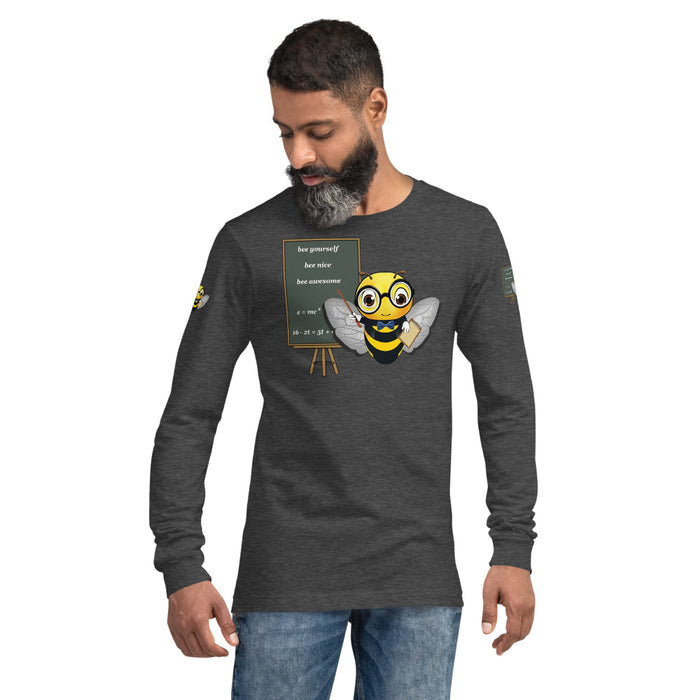 Cute GURU / TEACHER BEE Unisex Long Sleeve Tee