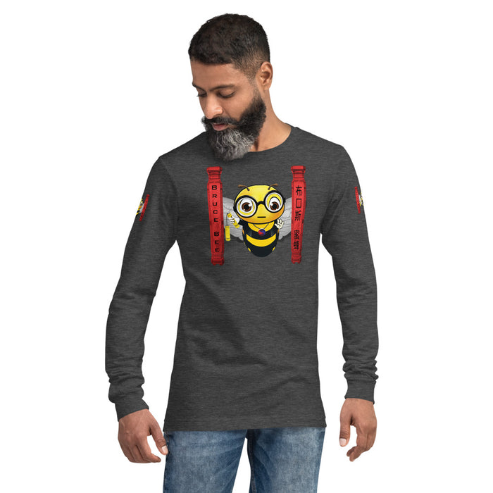 Cute BRUCE BEE Unisex Long Sleeve Tee