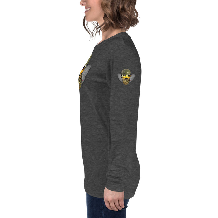 Cute SOLDIER / MILITARY BEE Long Sleeve Tee