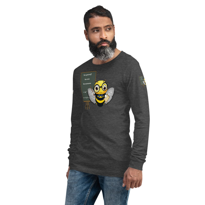 Cute GURU / TEACHER BEE Unisex Long Sleeve Tee