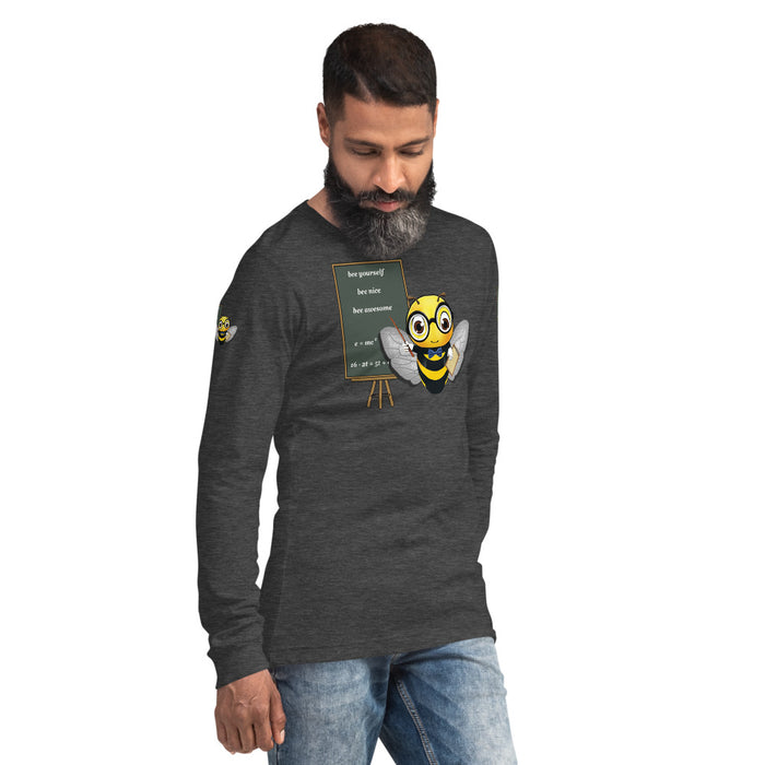 Cute GURU / TEACHER BEE Unisex Long Sleeve Tee