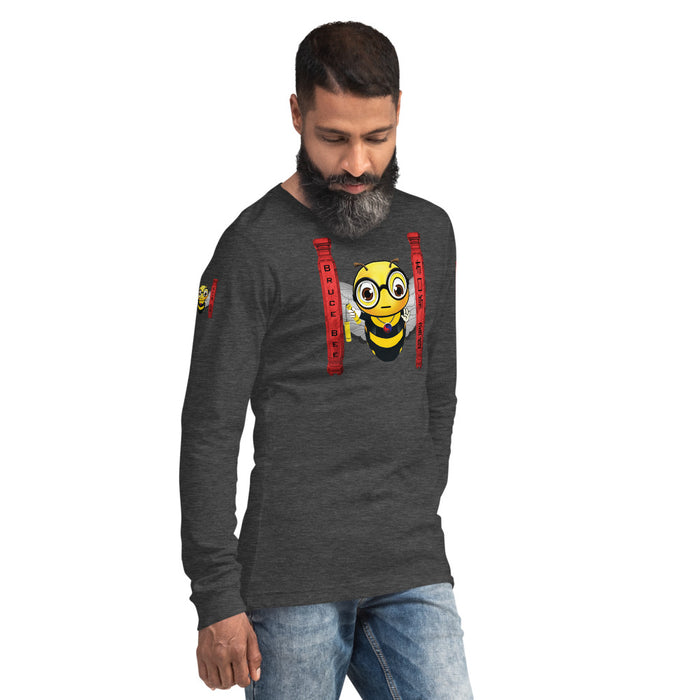 Cute BRUCE BEE Unisex Long Sleeve Tee