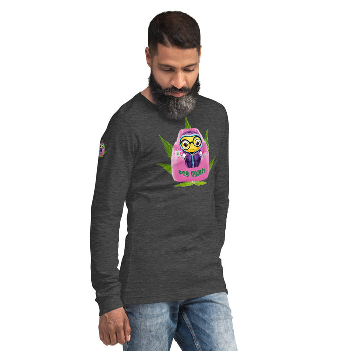 Cute BEE COMFY INDICA Unisex Long Sleeve Tee