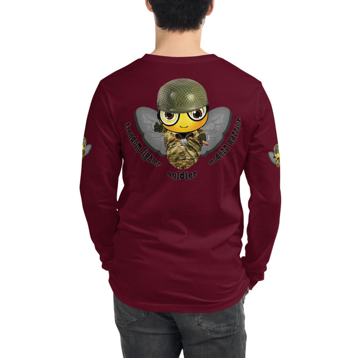 SOLDIER/MILITARY Unisex Long Sleeve Tee