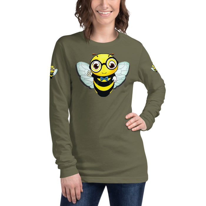 Cute BEE NYCE Unisex Long Sleeve Tee