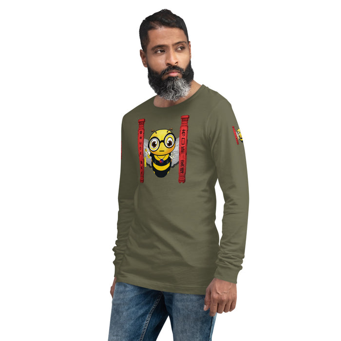 Cute BRUCE BEE Unisex Long Sleeve Tee