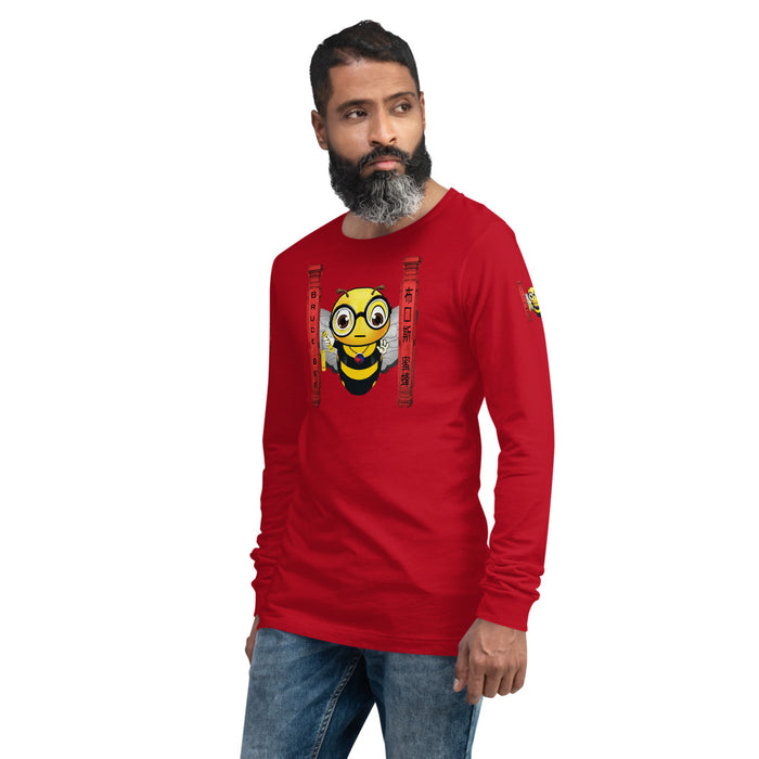 Cute BRUCE BEE Unisex Long Sleeve Tee