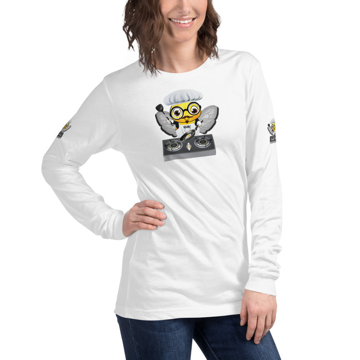 Cute CHEF BEE Unisex Long Sleeve Tee