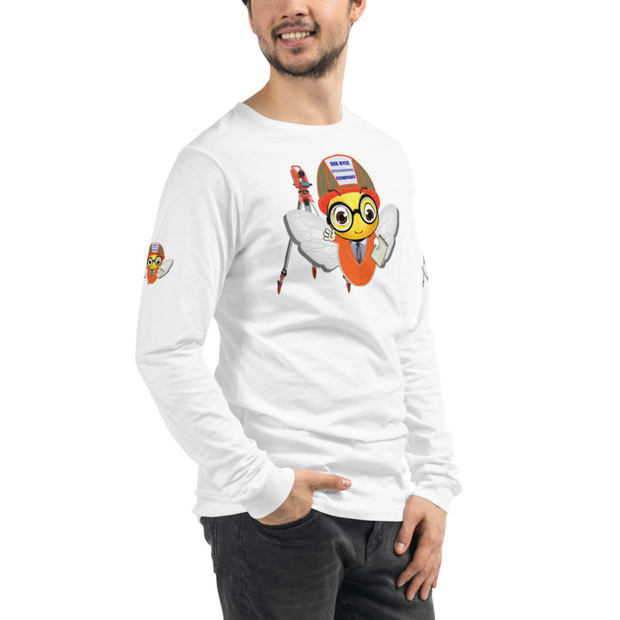 Cute ENGINEER / INGENIERO BEE Unisex Long Sleeve Tee