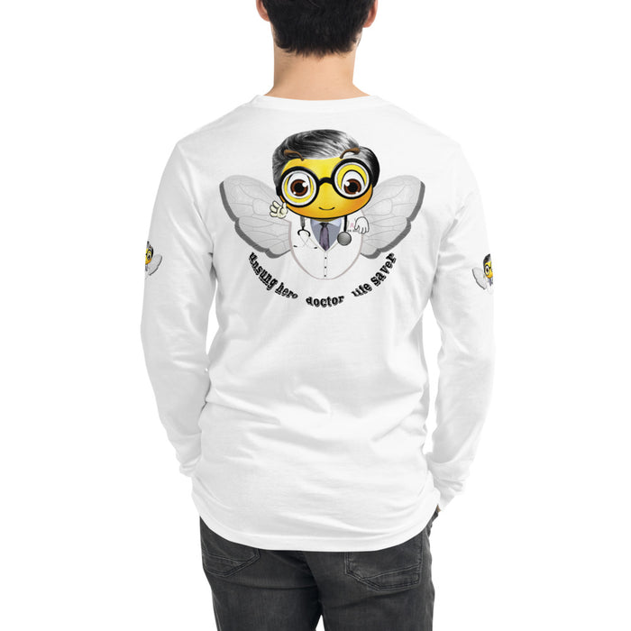 Cute DOCTOR / MEDICO BEE Unisex Long Sleeve Tee