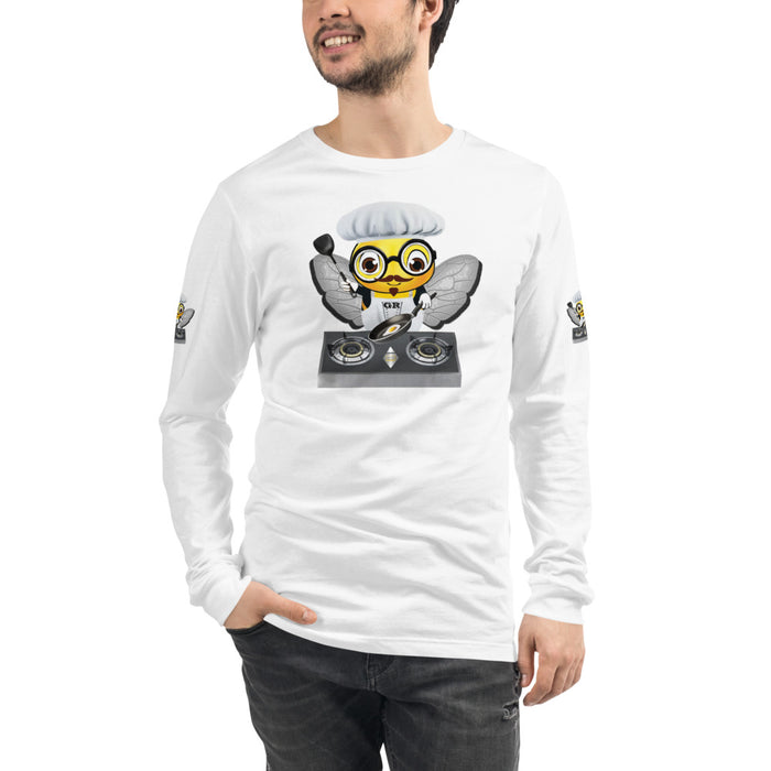 Cute CHEF BEE Unisex Long Sleeve Tee