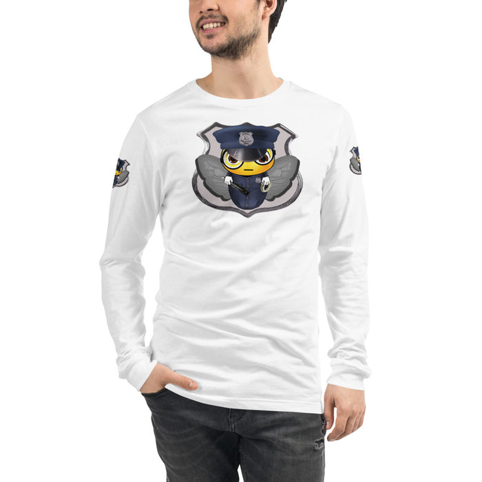 Cute COP / POLICE BEE Unisex Long Sleeve Tee