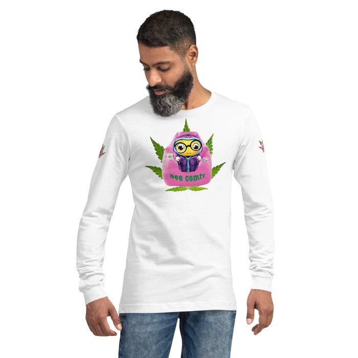 Cute BEE COMFY INDICA Unisex Long Sleeve Tee